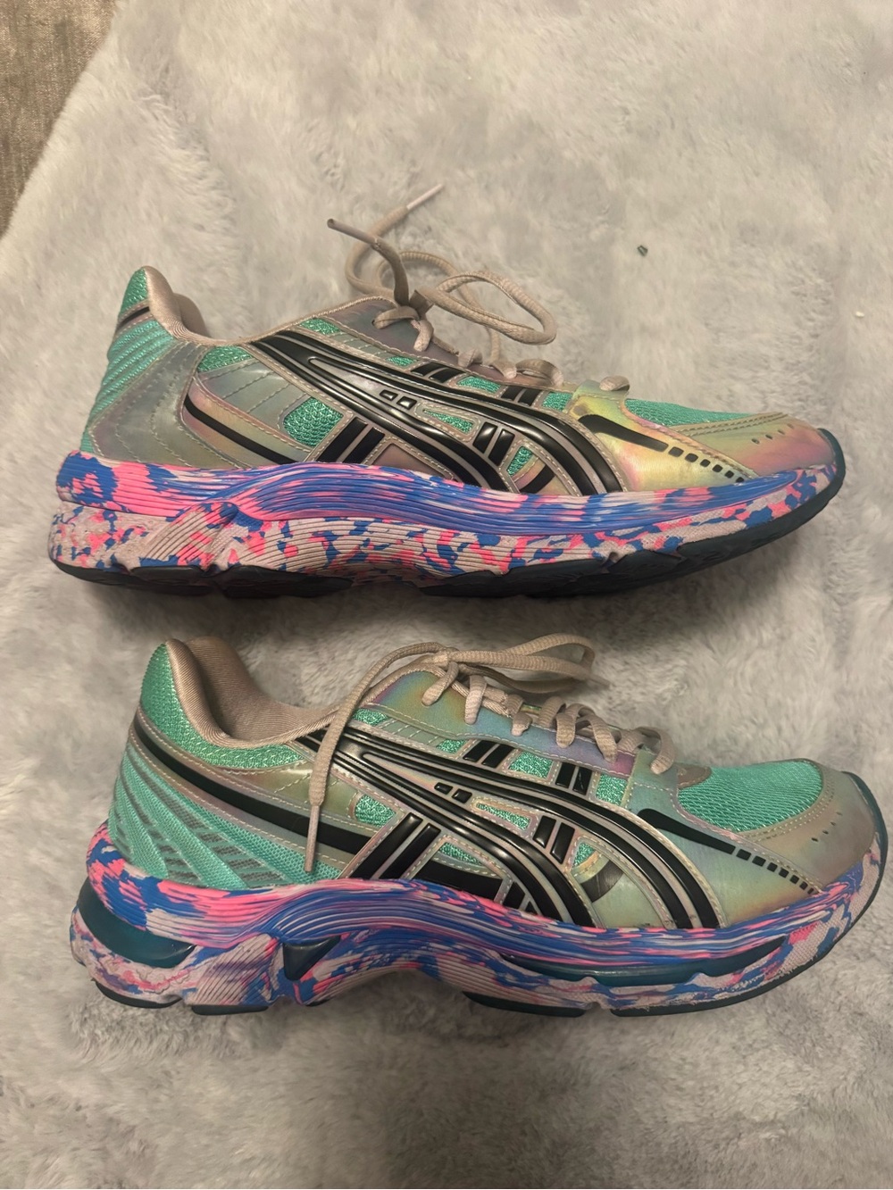 Asics x Luisaviaroma Gel Kyrios Limited Edition Mint Green Athletic Sneakers